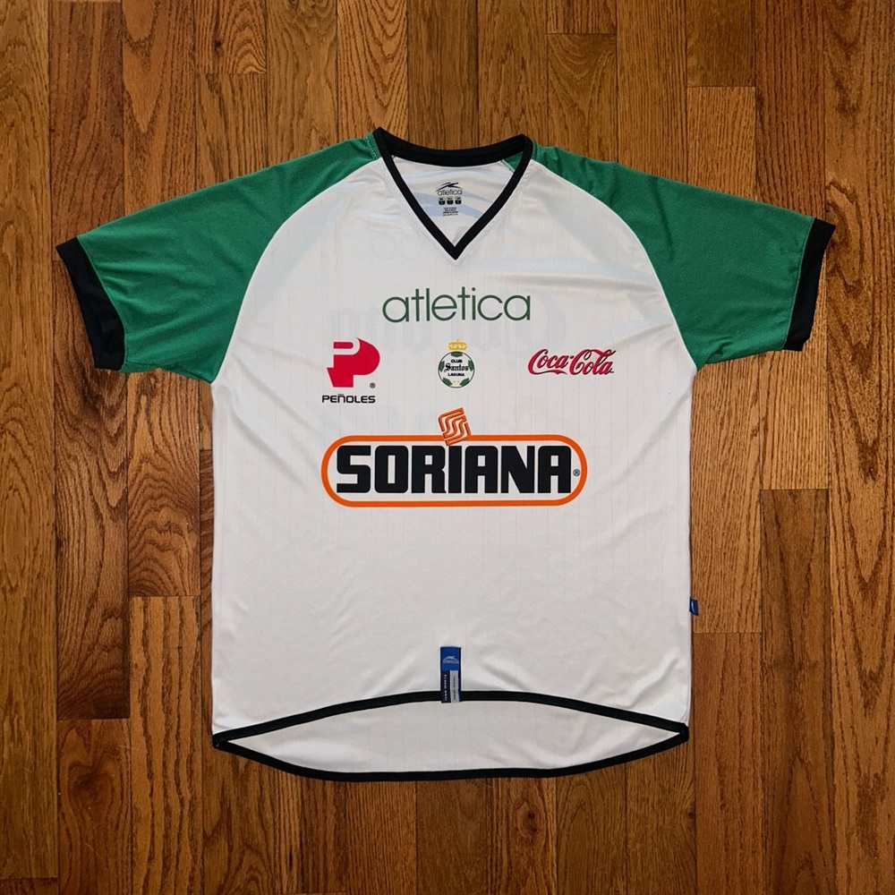 Santos Laguna Atletica Vintage Jersey Size Large